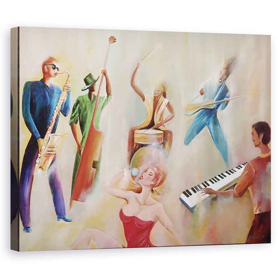 Tablou canvas - Ikahl Beckford - Pe scena, 80 x 100 cm