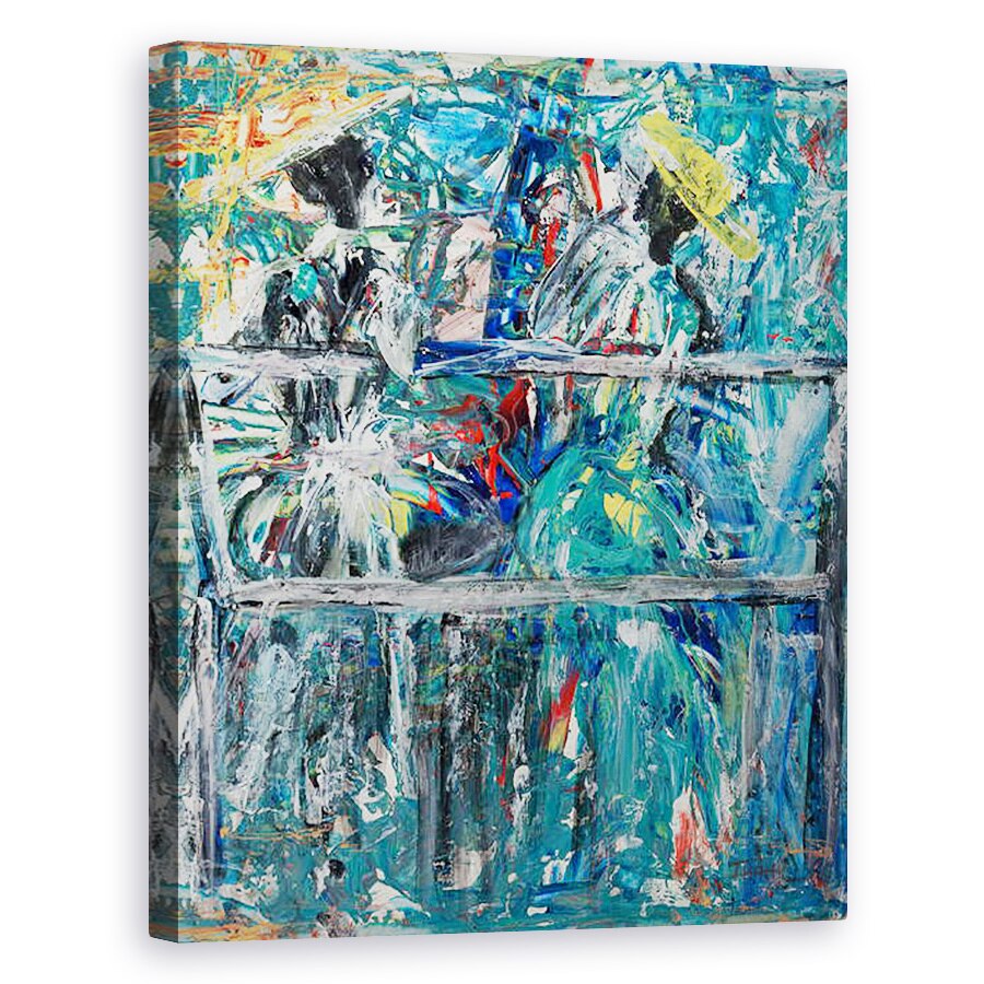 Tablou canvas - Ikahl Beckford - Chat in parc, 40 x 50 cm