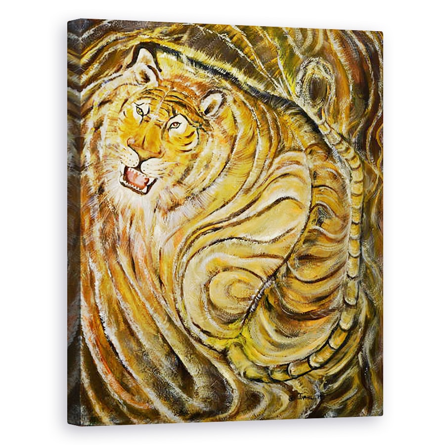 Tablou canvas - Ikahl Beckford - Tigru, 80 x 100 cm