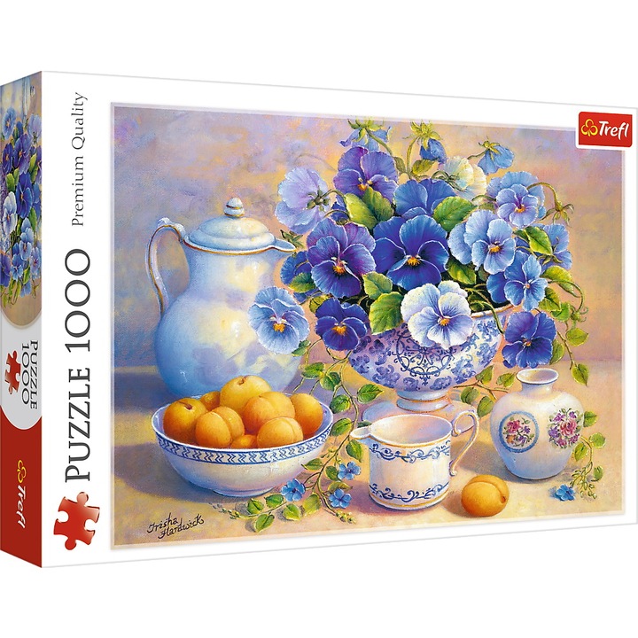 Пъзел Trefl, Син букет, 1000 части