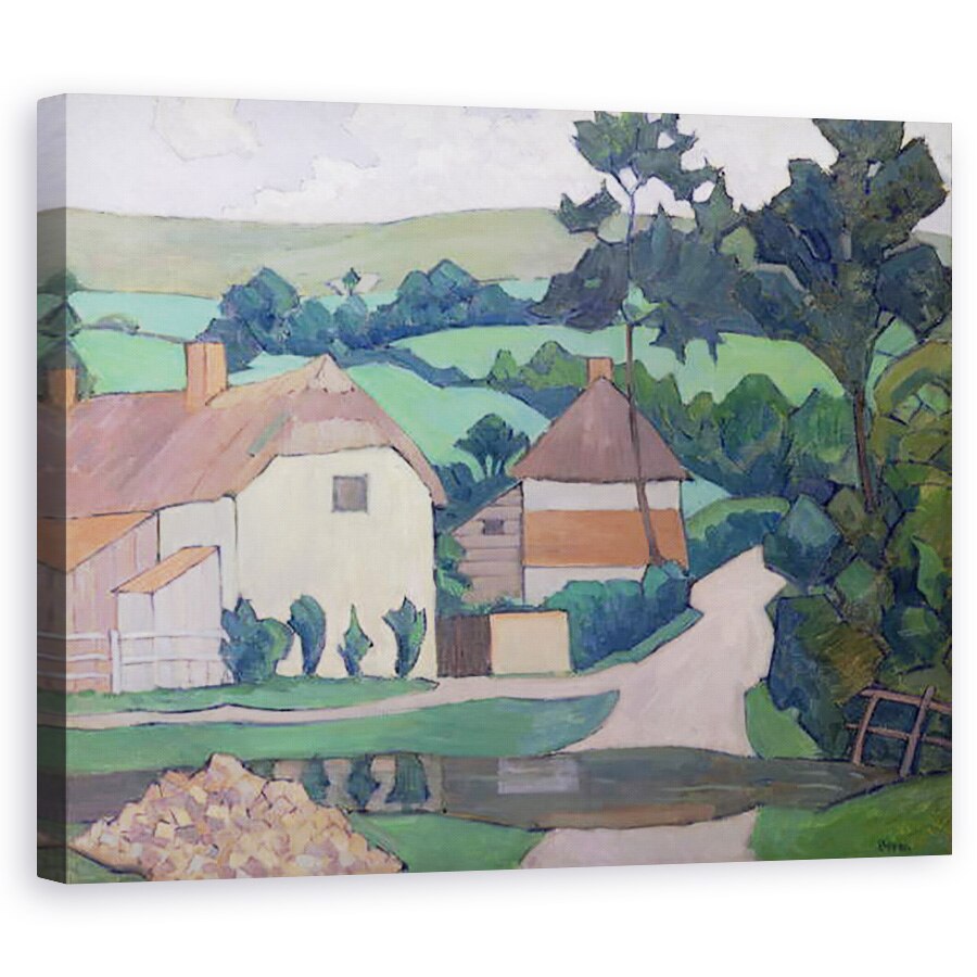 Tablou canvas - Robert Polhill Bevan - Ford, 40 x 50 cm