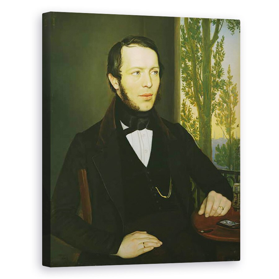 Tablou canvas - Rudolph Friedrich Wasmann - Adolph Wasmann 1807-53, 40 x 50 cm