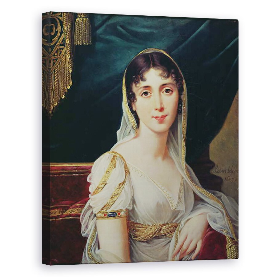 Tablou canvas - Robert Lefevre - Desiree Clary 1781-1860 Regina Suediei, 40 x 50 cm