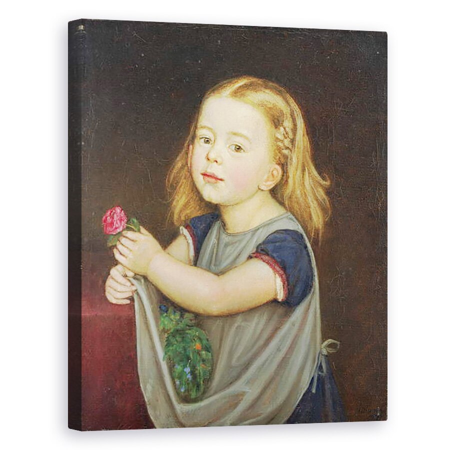 Tablou canvas - Rudolph Friedrich Wasmann - Antonia Franziska Romana Wasmann 1866-1944 1871, 40 x 50 cm