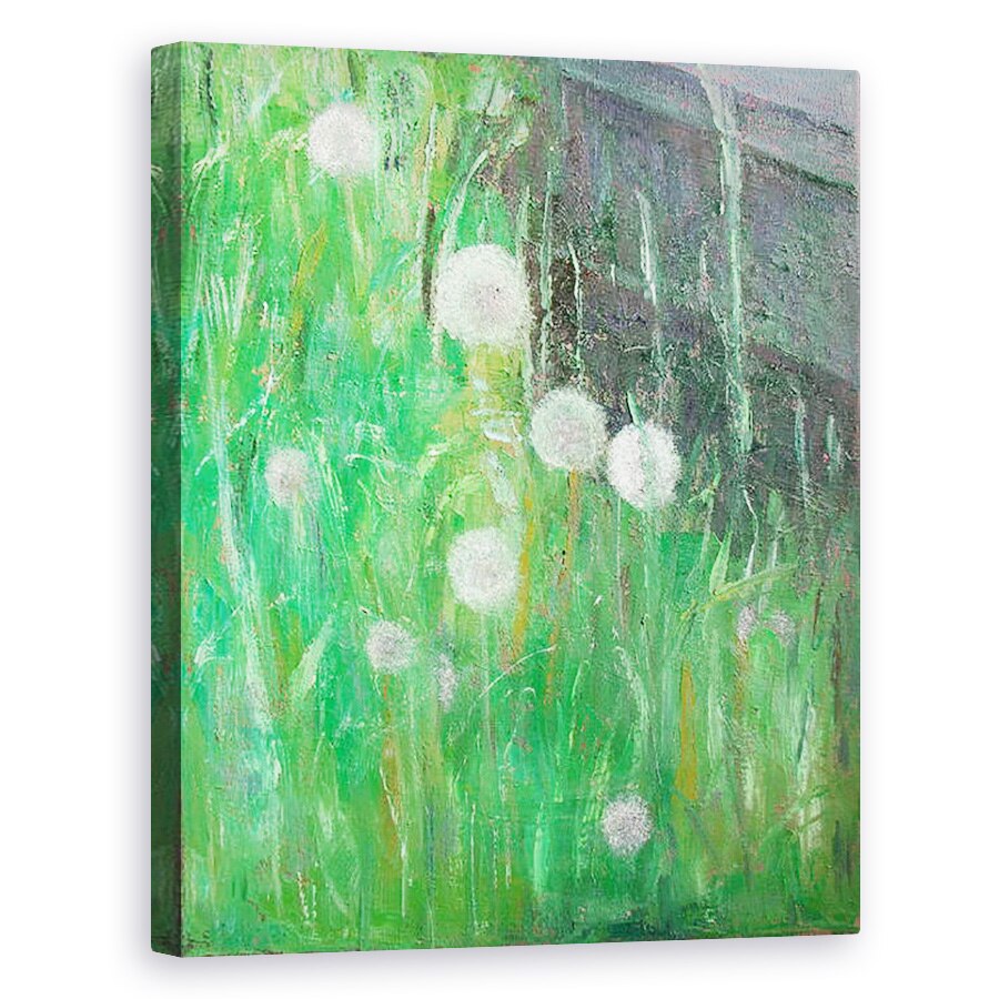 Tablou canvas - Ruth Addinall - Ceasuri de papadie in iarba, 80 x 100 cm