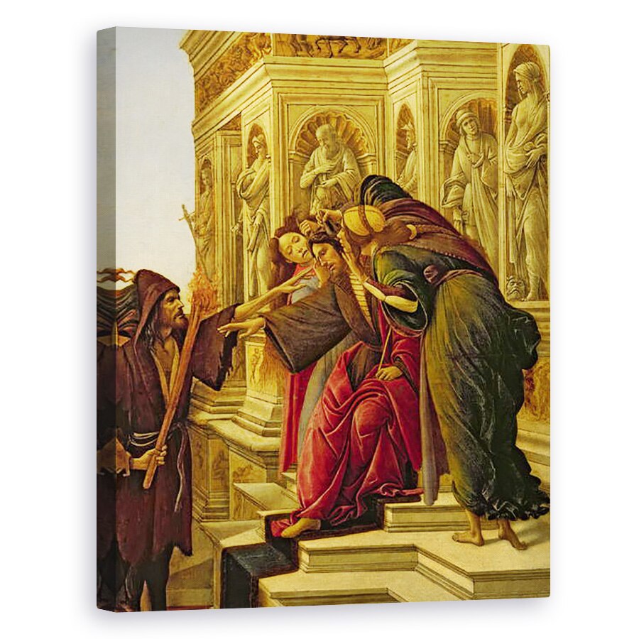 Tablou canvas - Sandro Botticelli - Calomny de Apelles, 80 x 100 cm