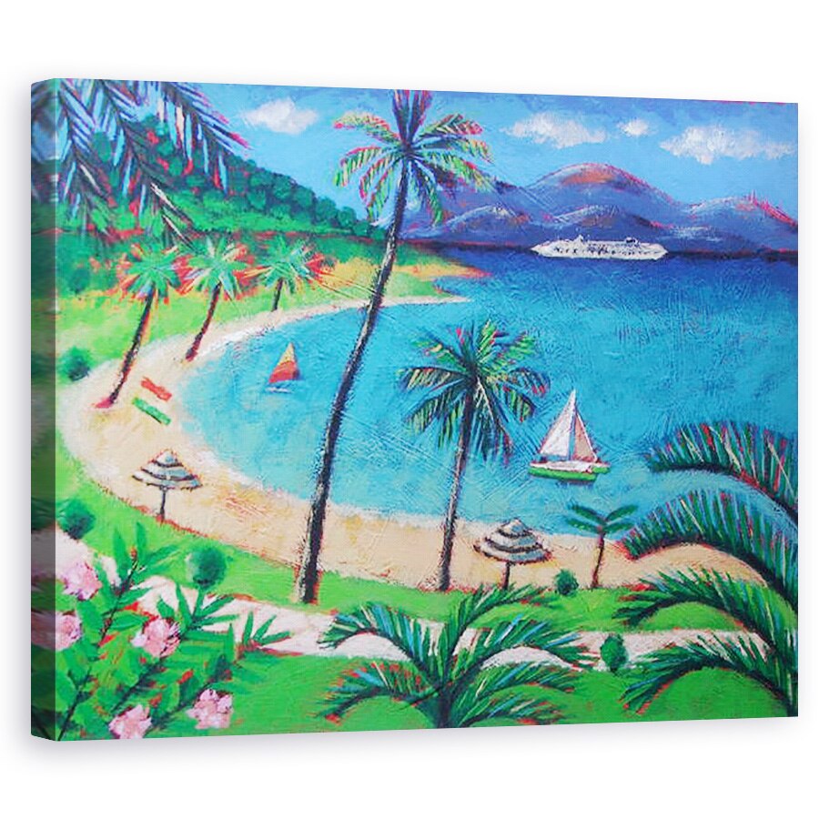 Tablou canvas - Sara Hayward - Caraibe, 80 x 100 cm