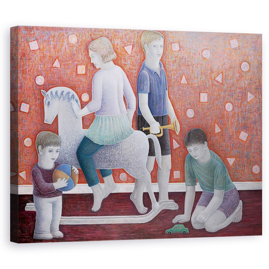 Tablou canvas - Ruth Addinall - Joaca, 80 x 100 cm