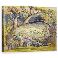 Tablou canvas - Samuel Palmer - Wain cherestea, 40 x 50 cm