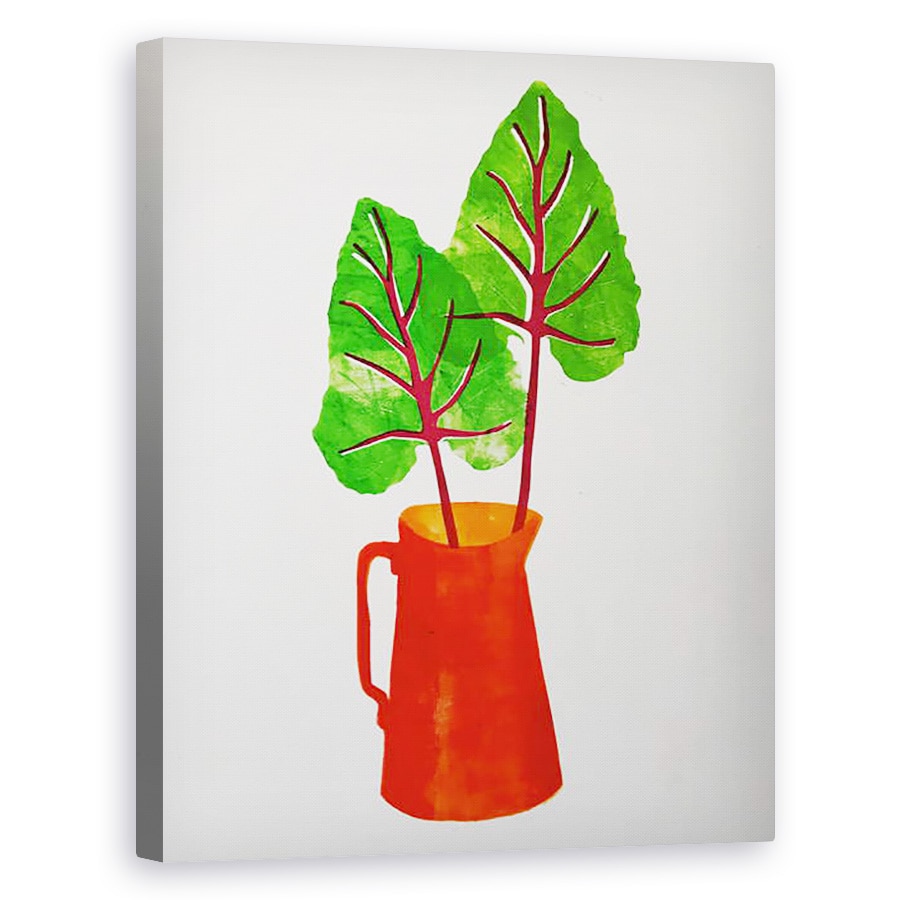 Tablou canvas - Sarah Thompson-Engels - Ulcior rosu cu frunze 2020, 80 x 100 cm