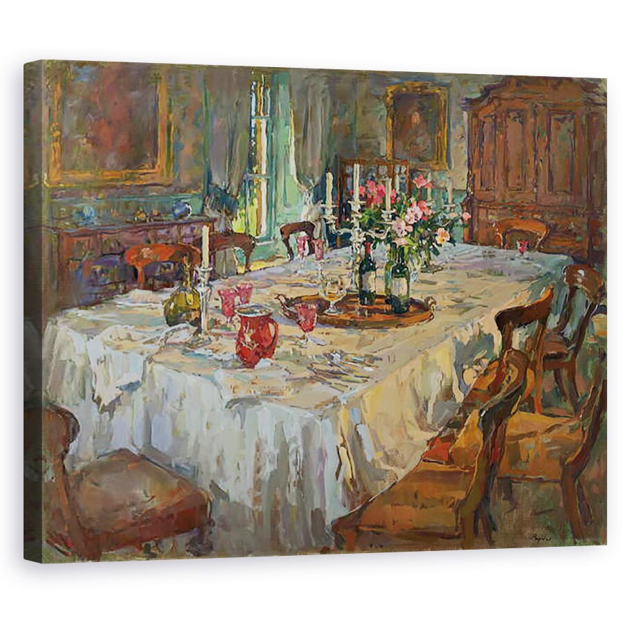 Tablou canvas - Susan Ryder - Dupa petrecere, 80 x 100 cm