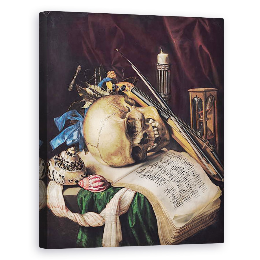 Tablou canvas - Simon Renard de Saint-Andre - Vanitas, 80 x 100 cm