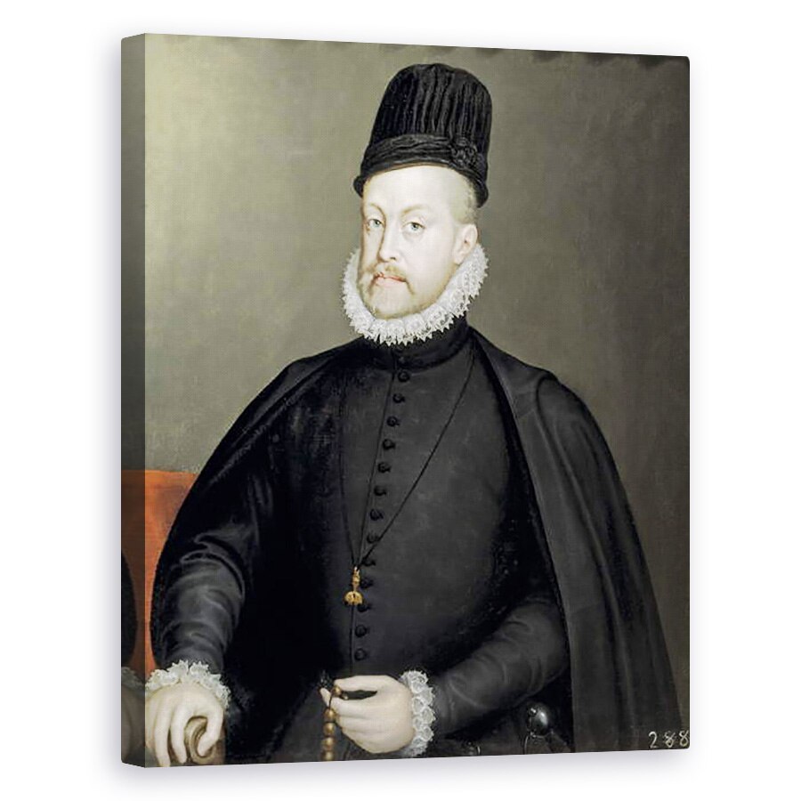 Tablou canvas - Sofonisba Anguissola - Filip al II-lea, 40 x 50 cm