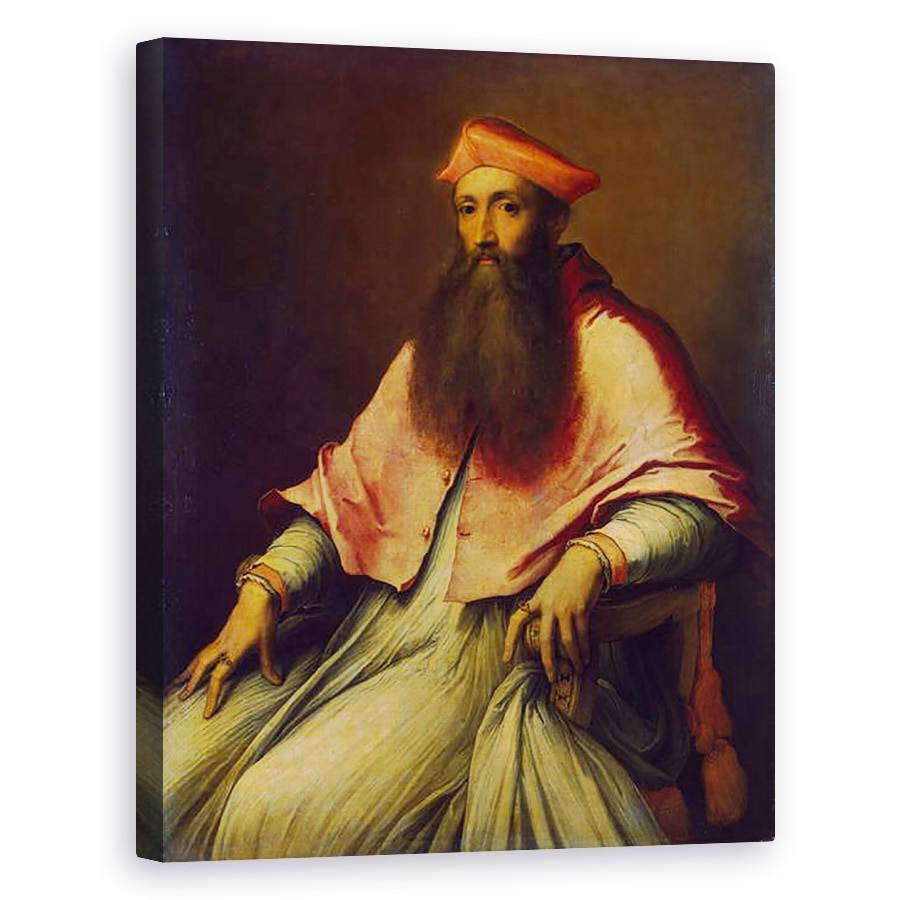 Tablou canvas - Sebastiano del Piombo - Cardinal Polul, 80 x 100 cm