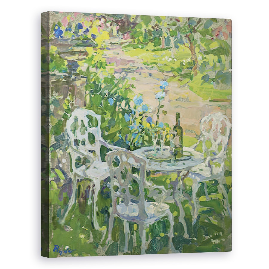 Tablou canvas - Susan Ryder - Maci albastri, 80 x 100 cm