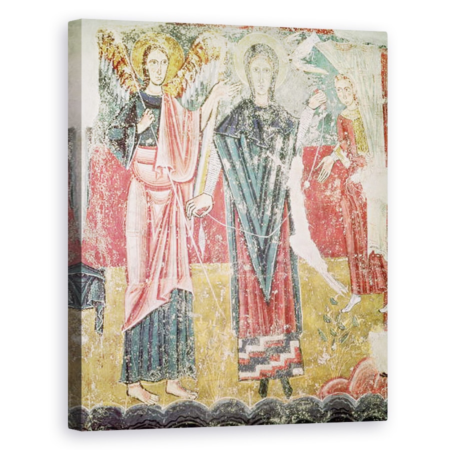 Tablou canvas - Scoala Spaniola - Buna Vestire, 80 x 100 cm