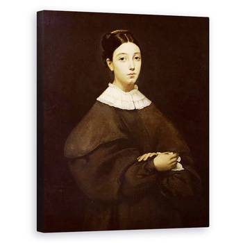Tablou canvas - Theodore Chasseriau - Aline Chasseriau 1822-71 1835, 80 x 100 cm Tablou canvas - Theodore Chasseriau - Aline Chasseriau 1822-71 1835, 80 x 100 cm
