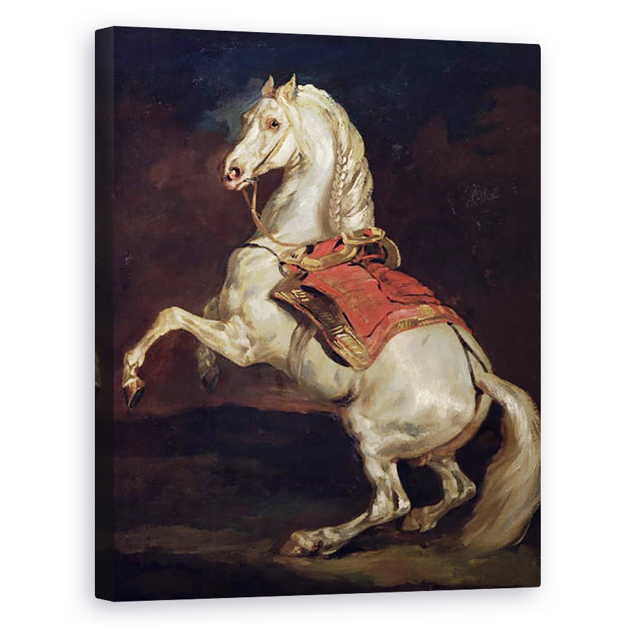 Tablou canvas - Theodore Gericault - Armasarul lui Napoleon, 80 x 100 cm