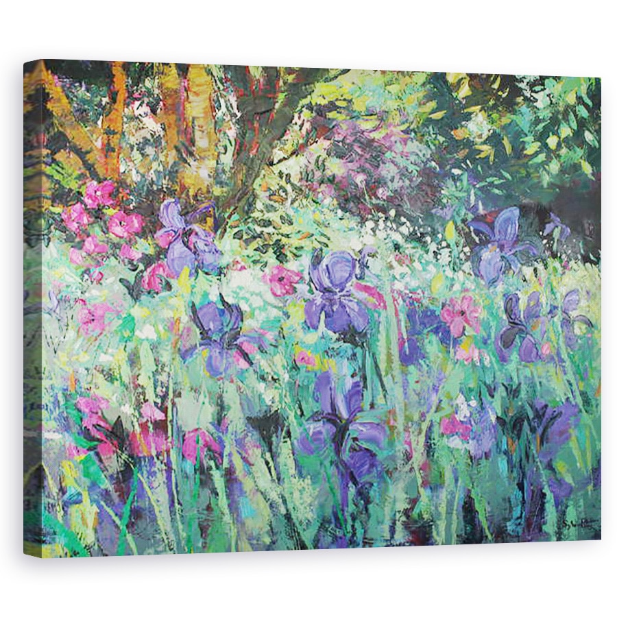 Tablou canvas - Sylvia Paul - Gradina Iris, 80 x 100 cm