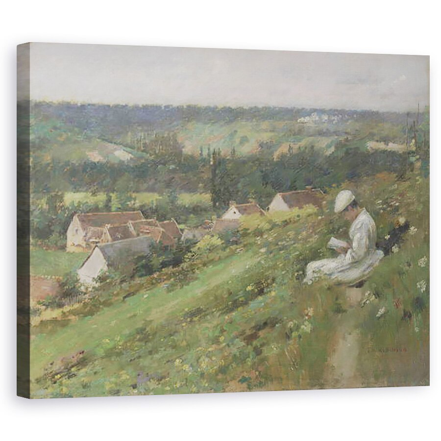 Tablou canvas - Theodore Robinson - Valea Arconville, 80 x 100 cm