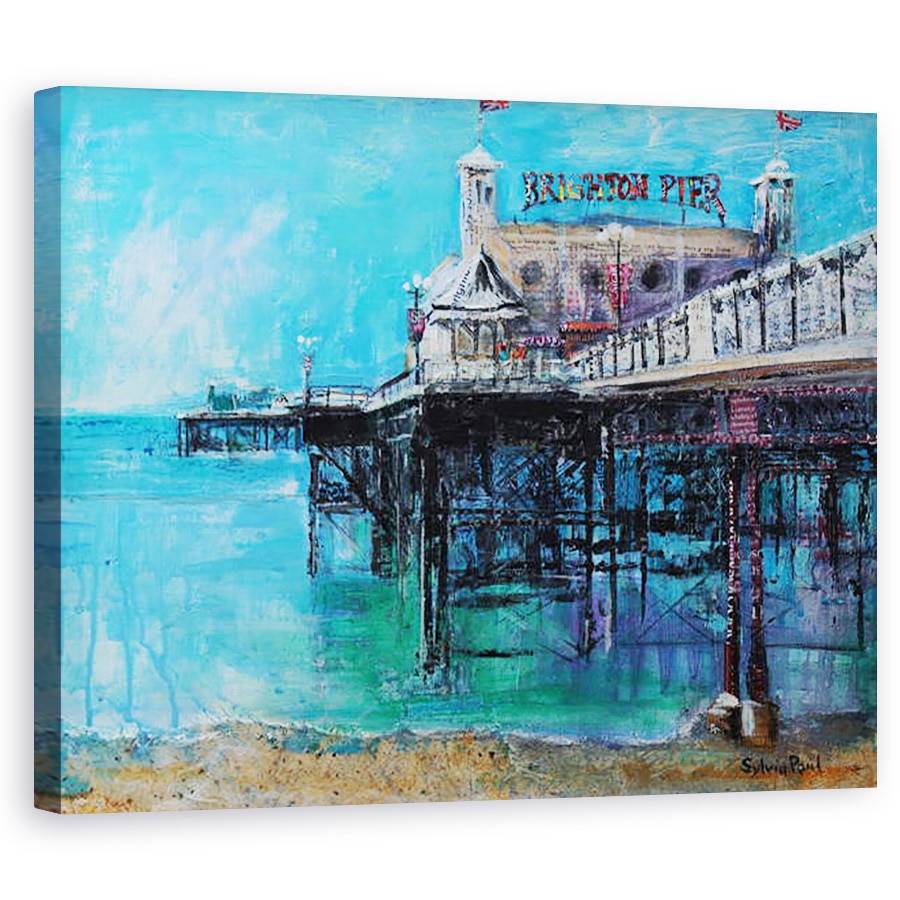 Tablou canvas - Sylvia Paul - Pier Brighton, 80 x 100 cm