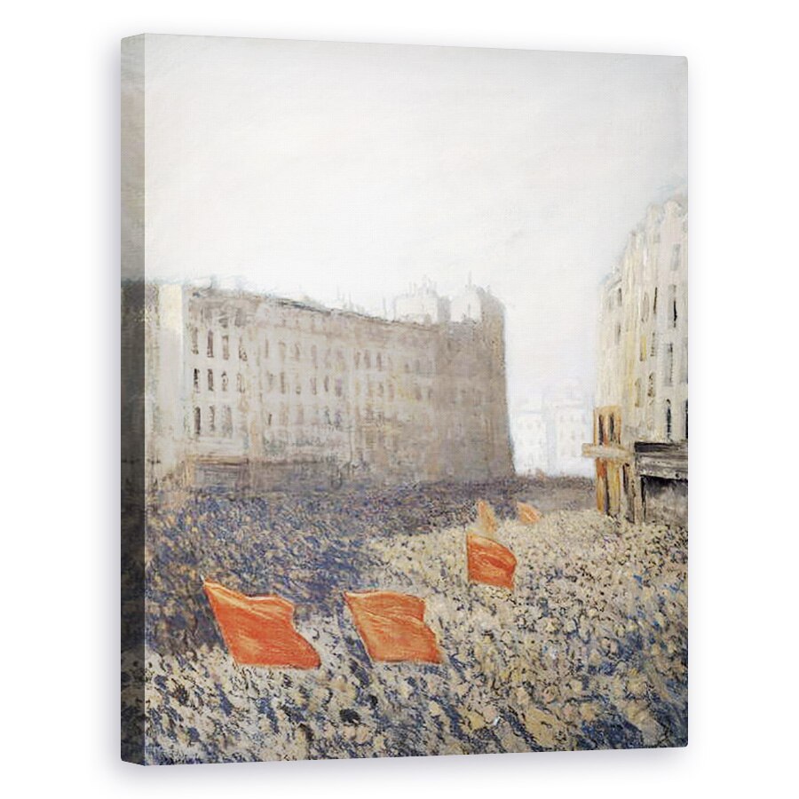 Tablou canvas - Theophile Alexandre Steinlen - Demonstratia, 80 x 100 cm