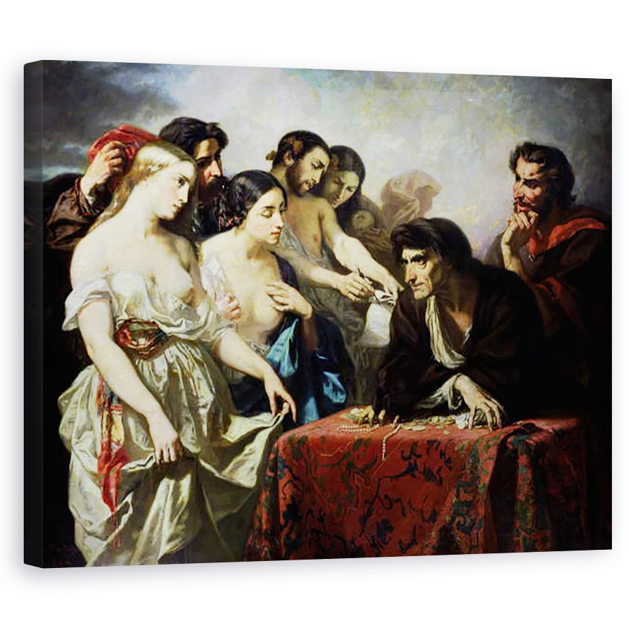 Tablou canvas - Thomas Couture - Dragostea de aur, 40 x 50 cm