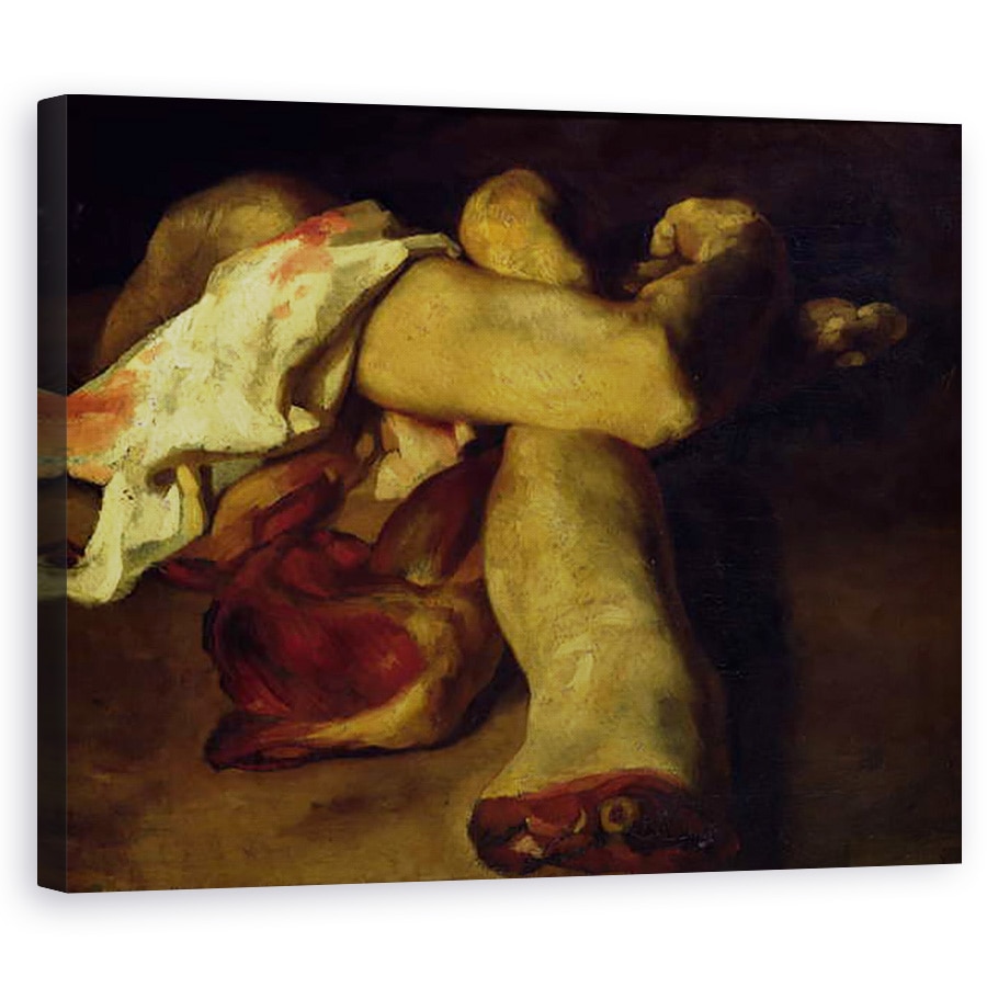 Tablou canvas - Theodore Gericault - Piese Anatomice, 80 x 100 cm