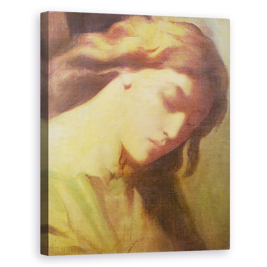 Tablou canvas - Theodore Chasseriau - Un inger, studiu pentru Muntele Maslinilor, 80 x 100 cm