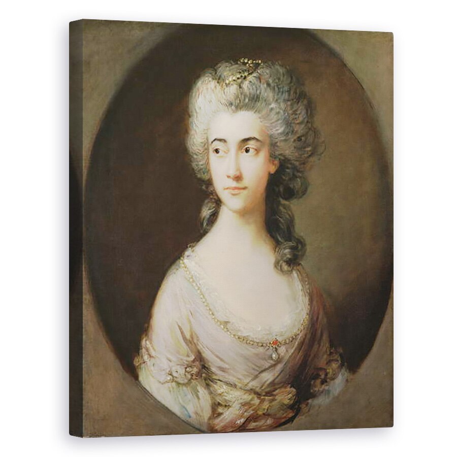 Tablou canvas - Thomas Gainsborough - Mary Heberden, 80 x 100 cm