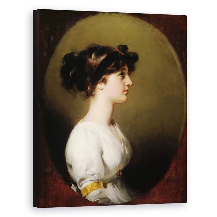 Tablou canvas - Thomas Lawrence - Hon. Caroline Upton, 60 x 75 cm