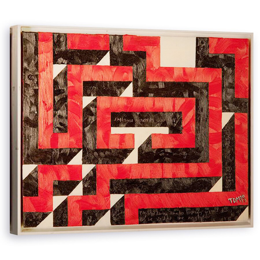 Tablou canvas - Thomas MacGregor - Warren Fletcher labirint, 40 x 50 cm