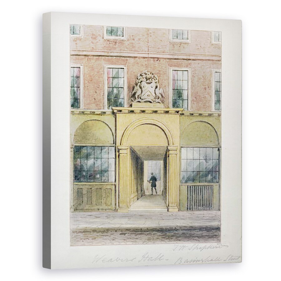 Tablou canvas - Thomas Hosmer Shepherd - Intrarea in Sala tesatorilor, 80 x 100 cm