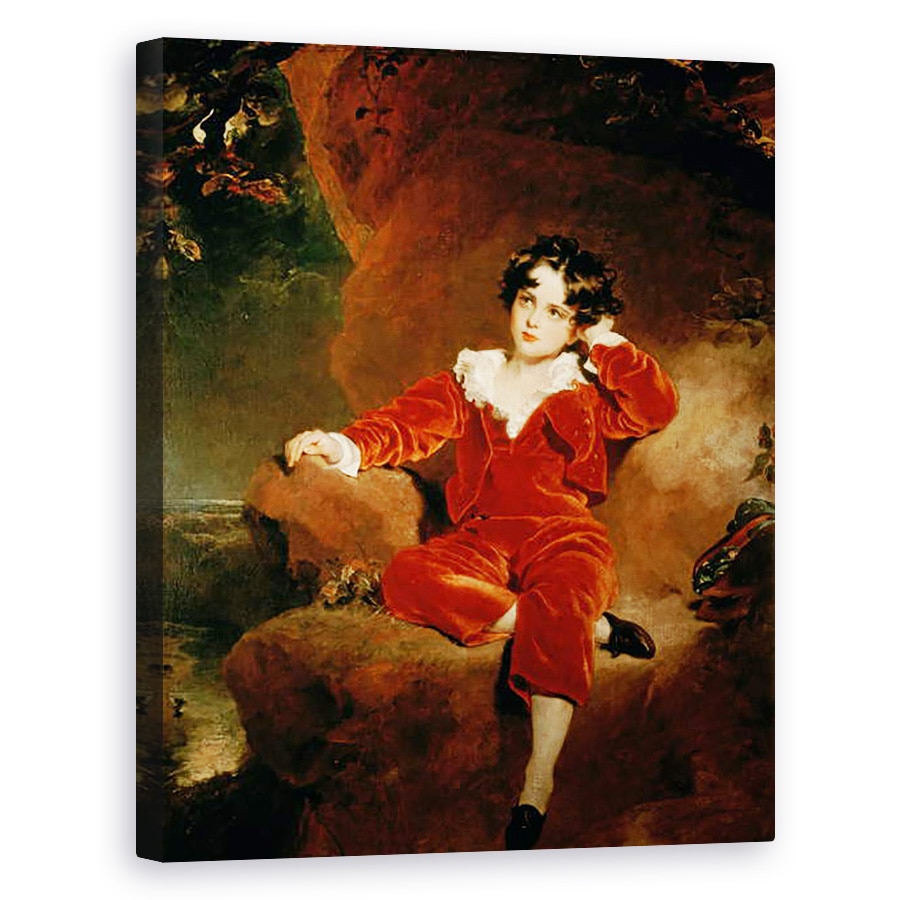 Tablou canvas - Thomas Lawrence - Maestrul Charles William Lambton, 80 x 100 cm