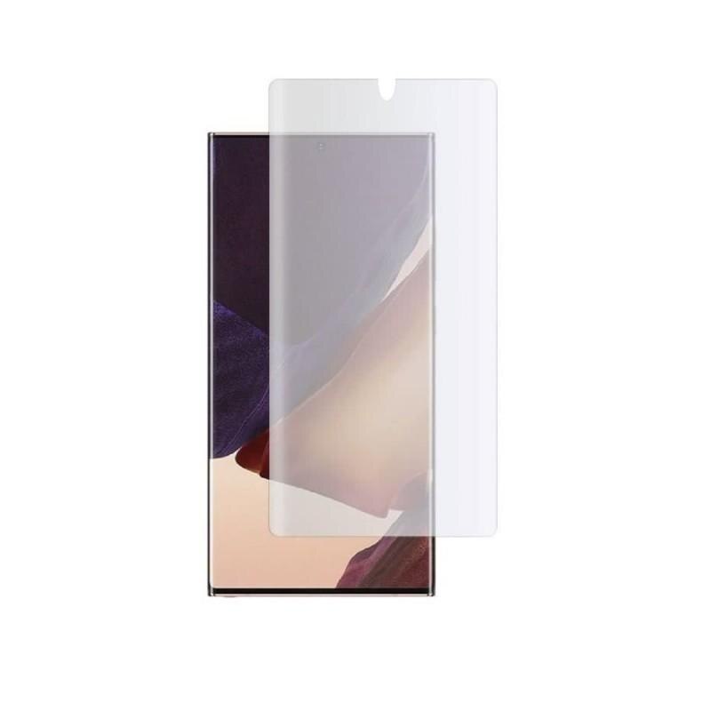 Folie sticla transparenta cu lampa UV Case friendly Spigen GLAS.tR Platinum Samsung Galaxy Note 20