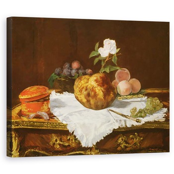 Tablou canvas - Edouard Manet - La Brioche, 60 x 75 cm Tablou canvas - Edouard Manet - La Brioche, 60 x 75 cm