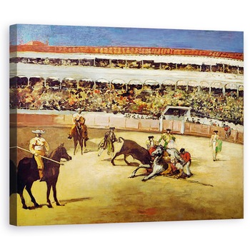 Tablou canvas - Edouard Manet - Lupta taur, 60 x 75 cm Tablou canvas - Edouard Manet - Lupta taur, 60 x 75 cm