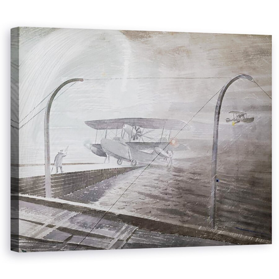Tablou canvas - Eric Ravilious - Operatiuni pe, 60 x 75 cm