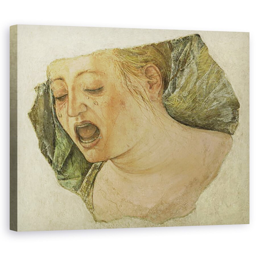 Tablou canvas - Ercole de Roberti - seful Mariei Magdalena Plangand, 40 x 50 cm