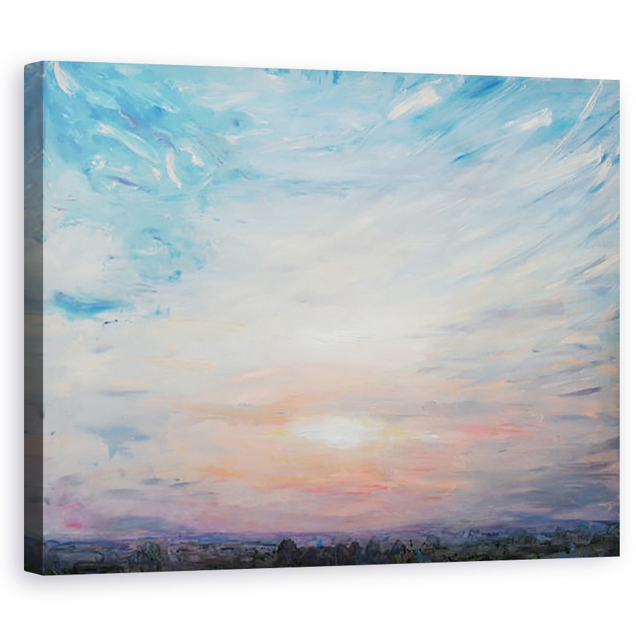 Tablou canvas - Faisal Khouja - Apus de soare engleza, 2016, 40 x 50 cm