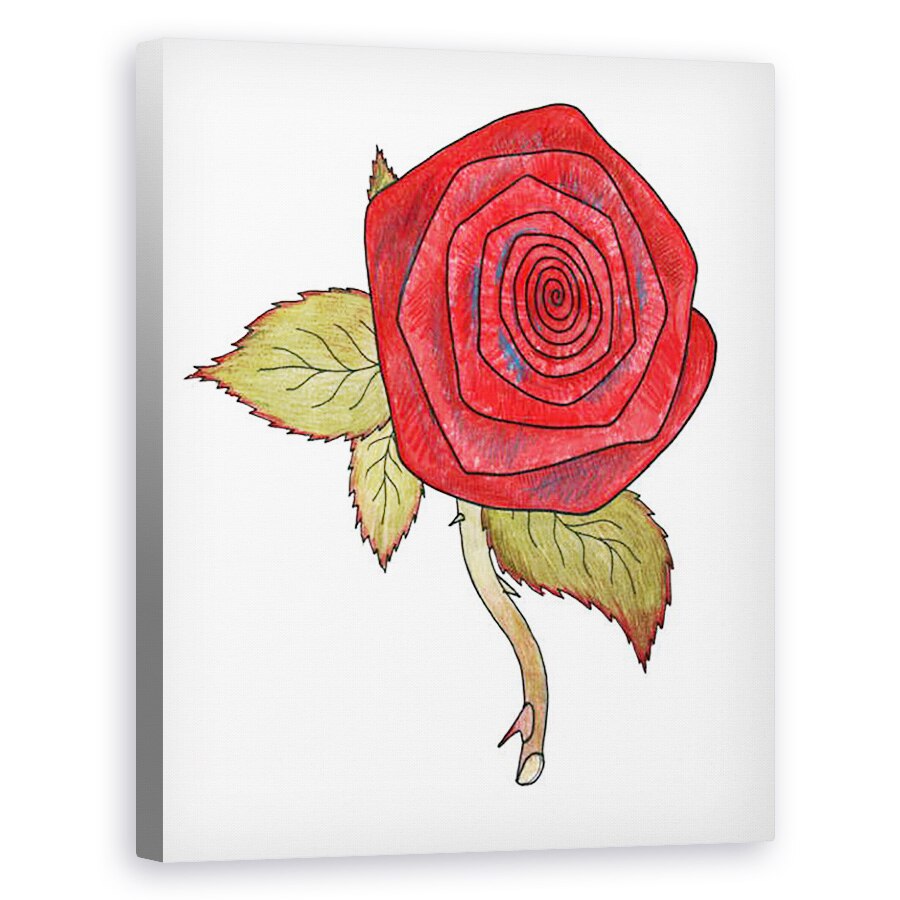 Tablou canvas - Faisal Khouja - Trandafir 1, 2013, 60 x 75 cm