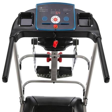 Banda alergare electrica 2 in 1 One Fitness, motor 1.75CP, viteza 0.8-12 km/h, aparat vibromasaj inclus, greutate maxima utilizator 110kg