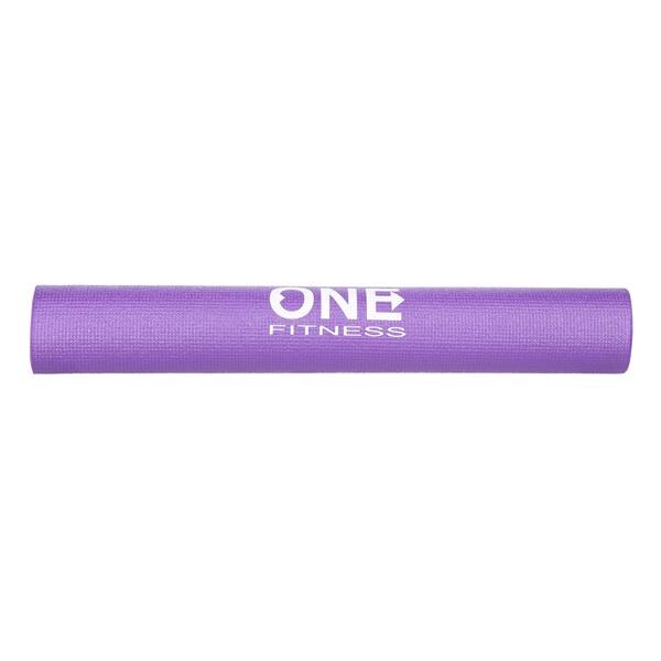 Saltea fitness/yoga/pilates One Fitness YM01, 183x61x0.3 cm, PVC, mov
