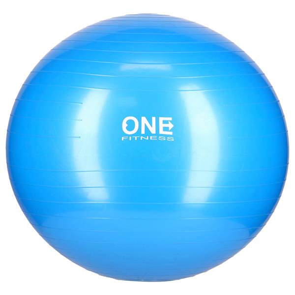 Minge fitness/yoga/pilates One Fitness, 65cm, albastru