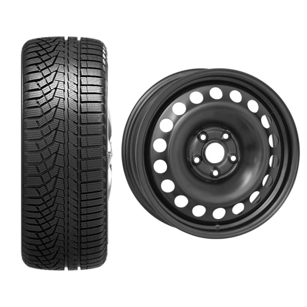 Roata completa VW Tiguan, Audi Q3, Seat Tarraco, Skoda Kodiaq janta otel ALCAR 9021 6.5x17 + anvelopa Iarna SAILUN IceBlazer Alpine EVO 215/65R17 99V
