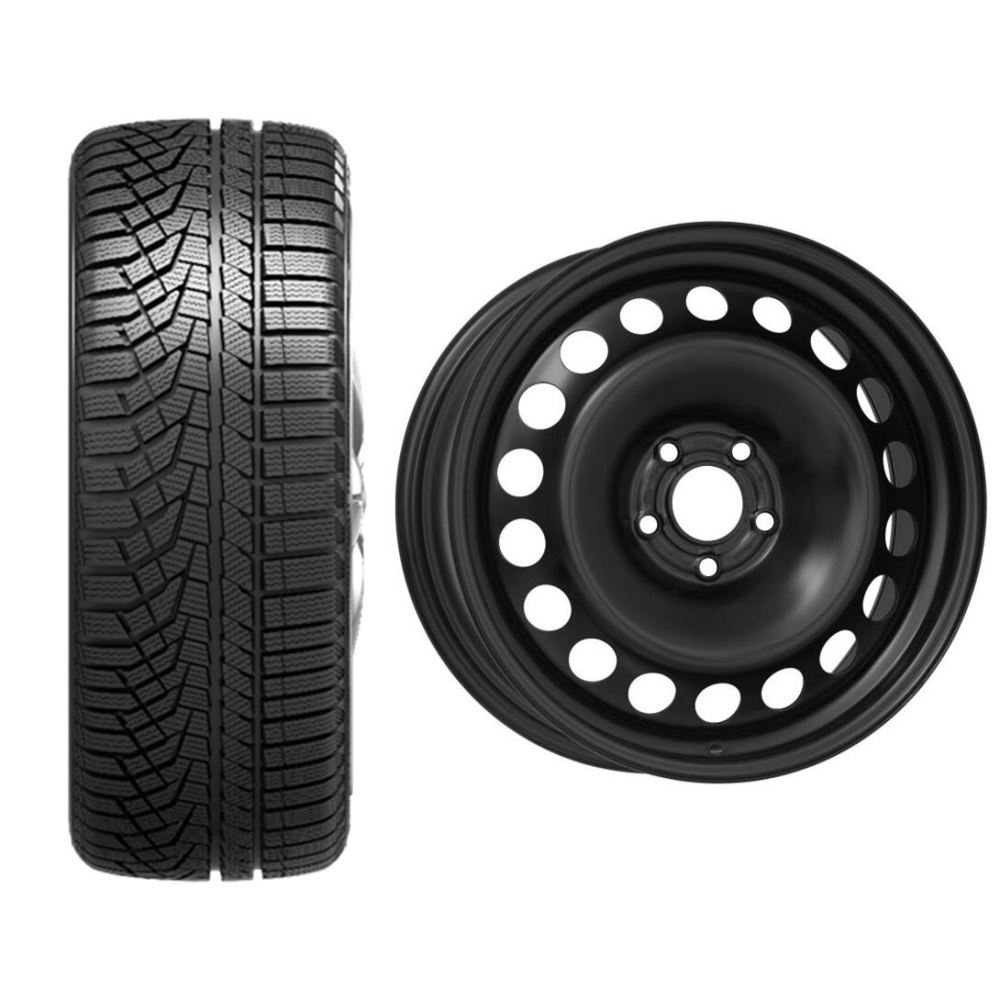 Roata completa Ford Kuga 2 janta otel ALCAR 9937 7.5x17 + anvelopa Iarna Sailun IceBlazer Alpine EVO 235/55R17 103V + Senzor presiune ALCAR