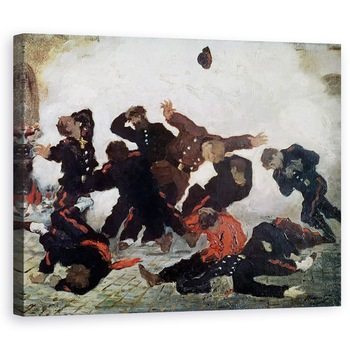 Tablou canvas - Scoala Franceza - Executarea, 80 x 100 cm Tablou canvas - Scoala Franceza - Executarea, 80 x 100 cm