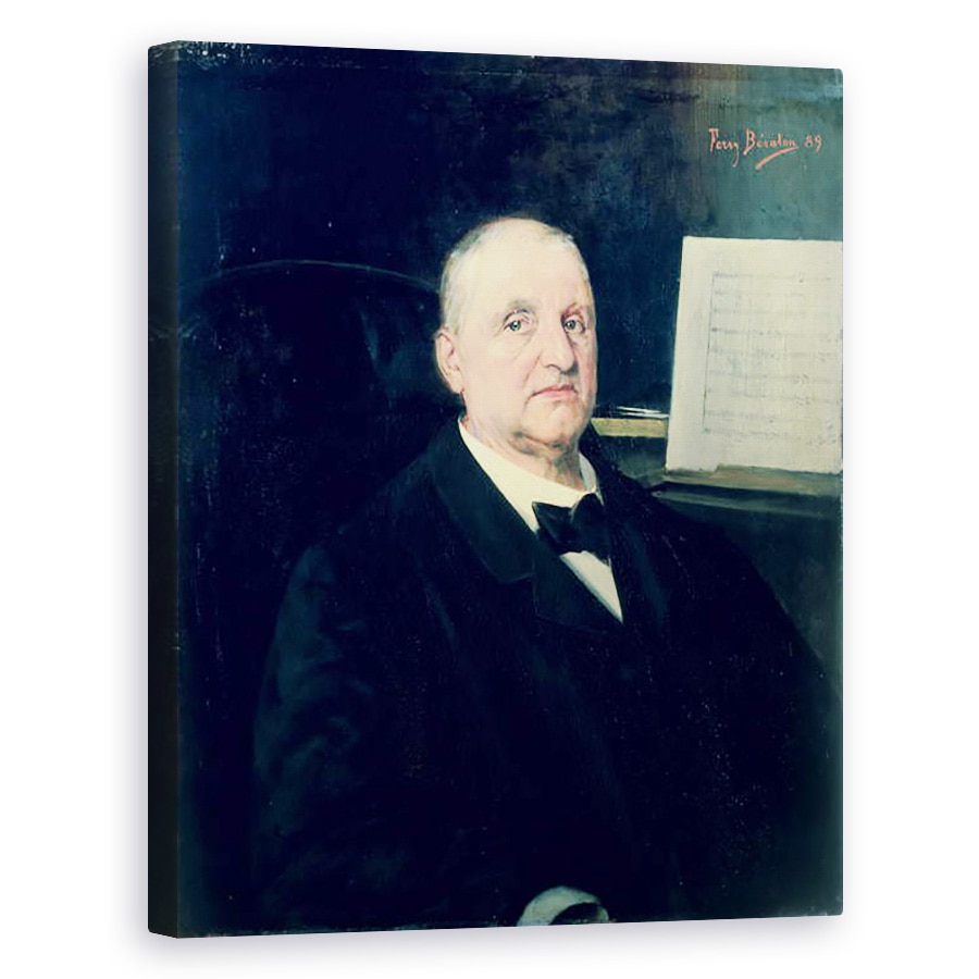 Tablou canvas - Ferry Peratoner - Anton Bruckner, 40 x 50 cm