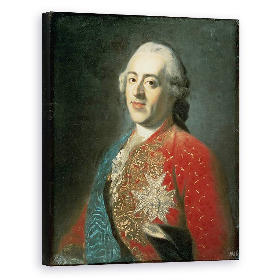 Tablou canvas - Scoala Franceza - Louis XV 1710-74, 60 x 75 cm