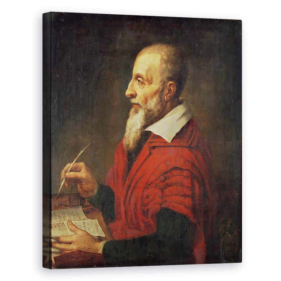 Tablou canvas - Scoala Franceza - Joseph Justus Scaliger 1540-1609, 40 x 50 cm